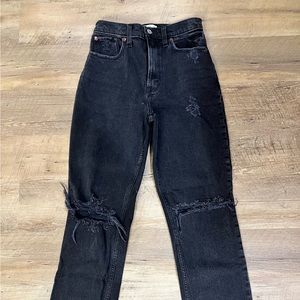 Abercrombie & Fitch 90’s straight curve love jean